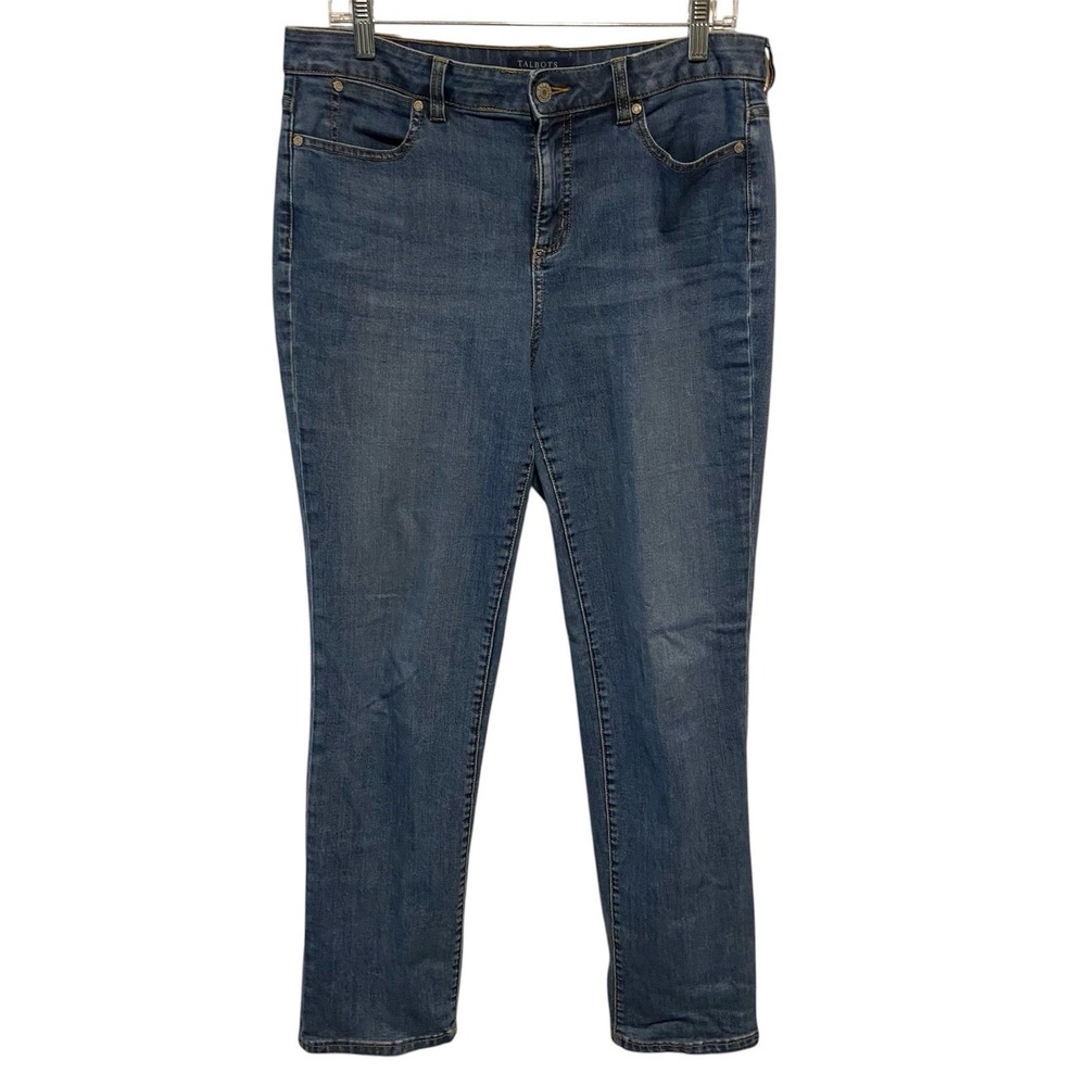 Talbots Women's Jeans Size 10 Curvy Simply Flattering 5-pocket Casual Capsule